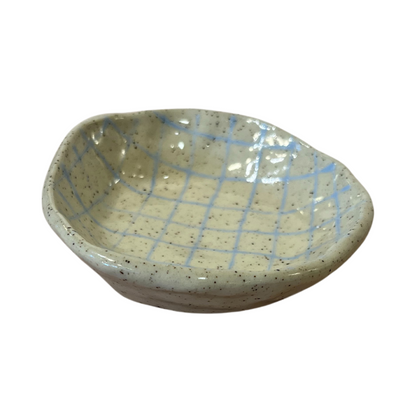 Checkered Ring Dish