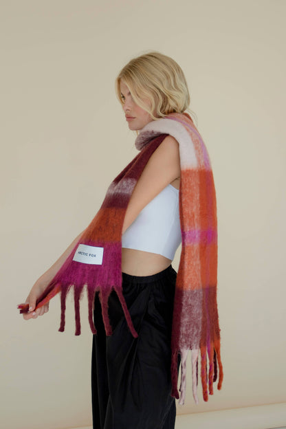 The Stockholm Scarf - 100% Recycled - Autumnal Falls - AW24