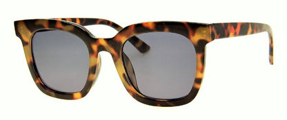 Ana Square Frame Tortoise Sunglasses