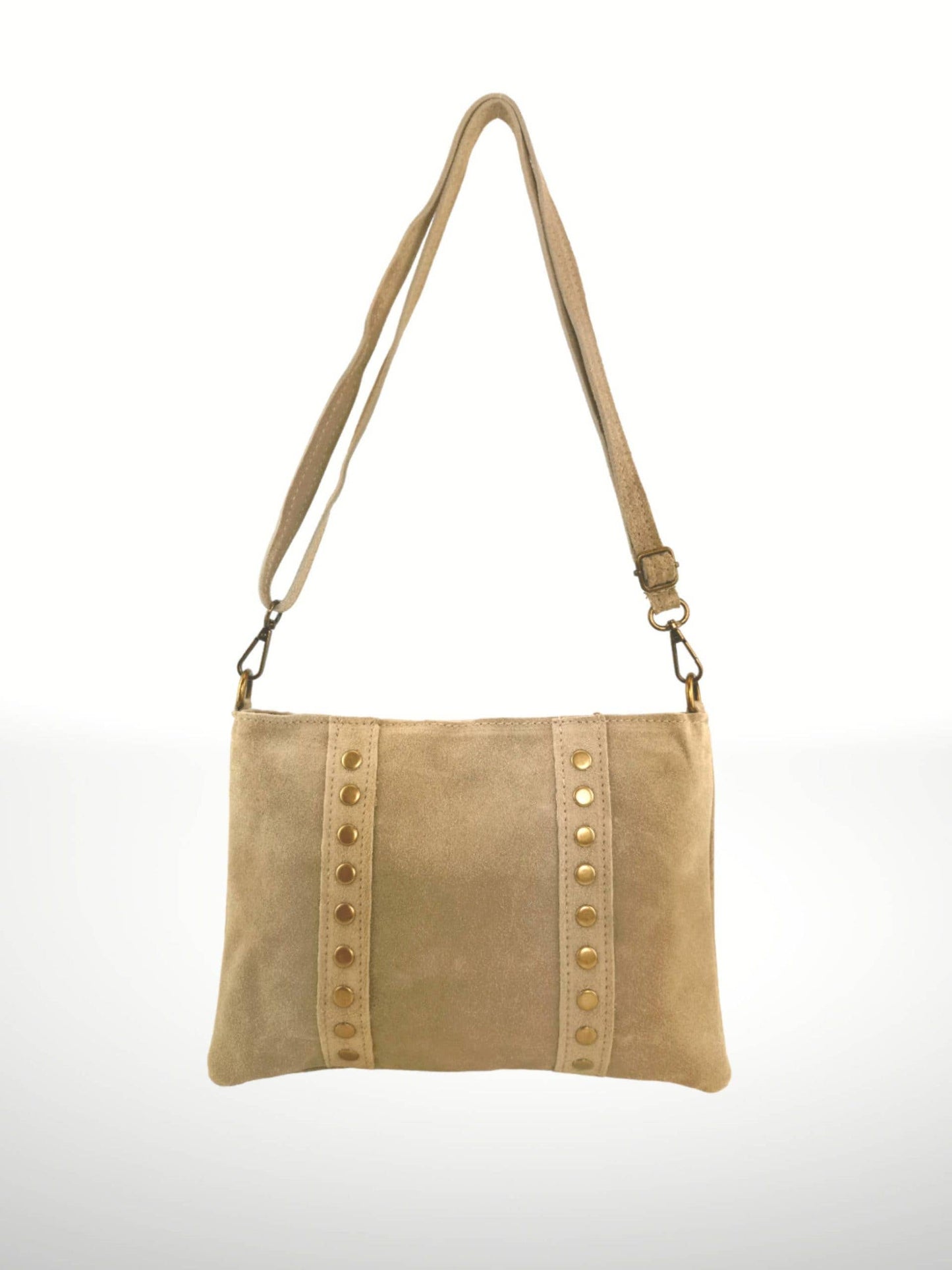 Celia Suede Shoulder Bag