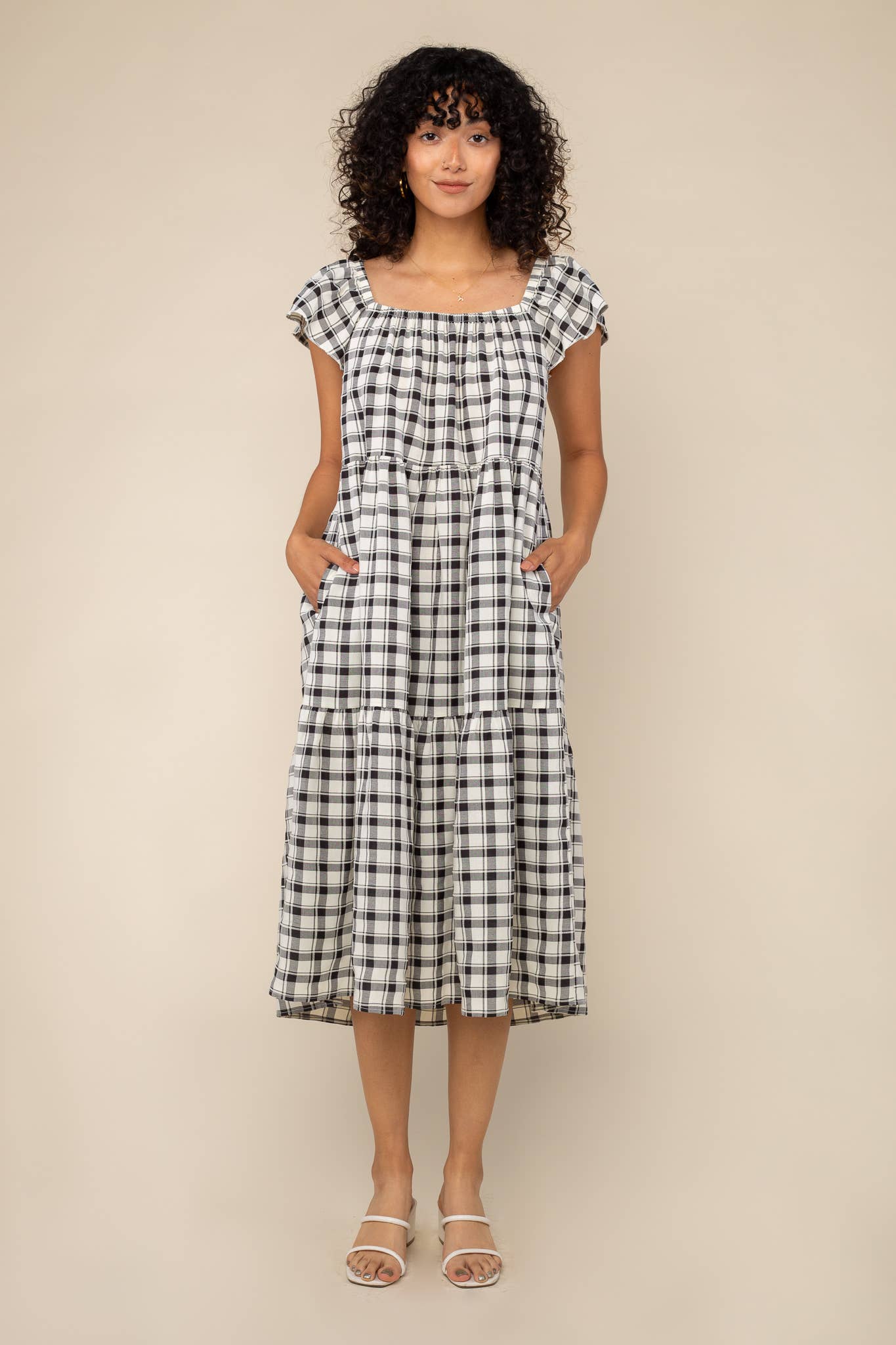 Hadley Plaid Dress