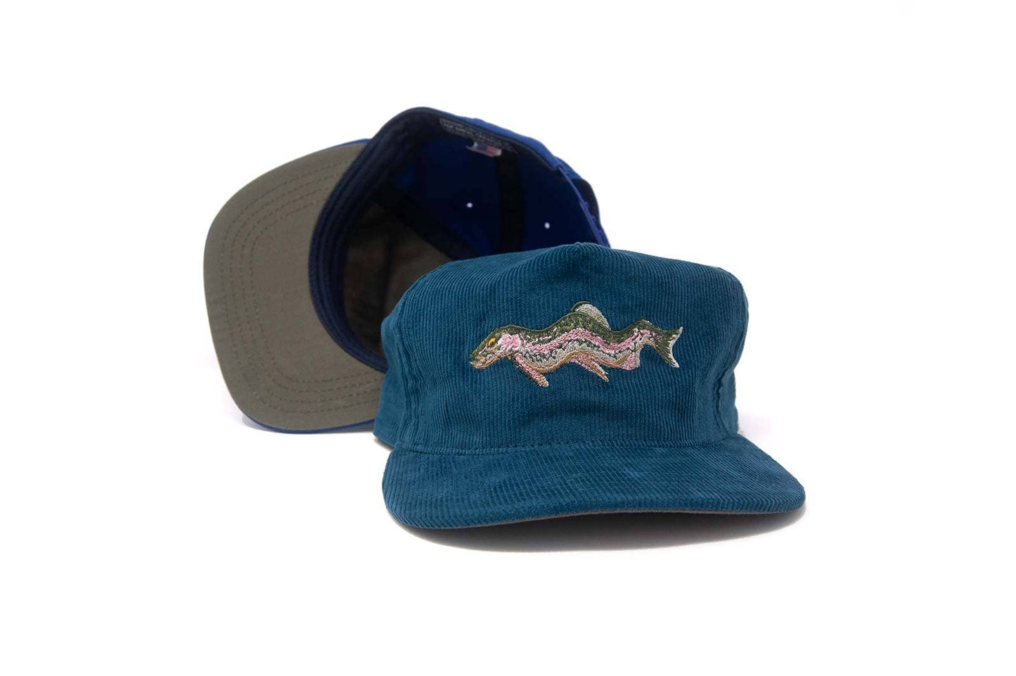 Trippy Trout Cord Strapback