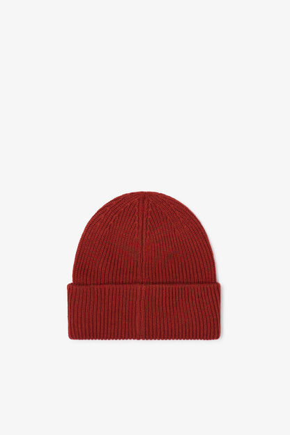 Recycled Bottle Beanie - Deep Terracotta