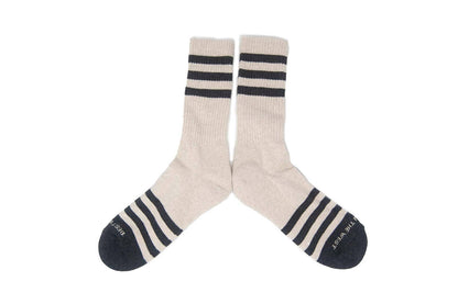 Heather Striped Socks