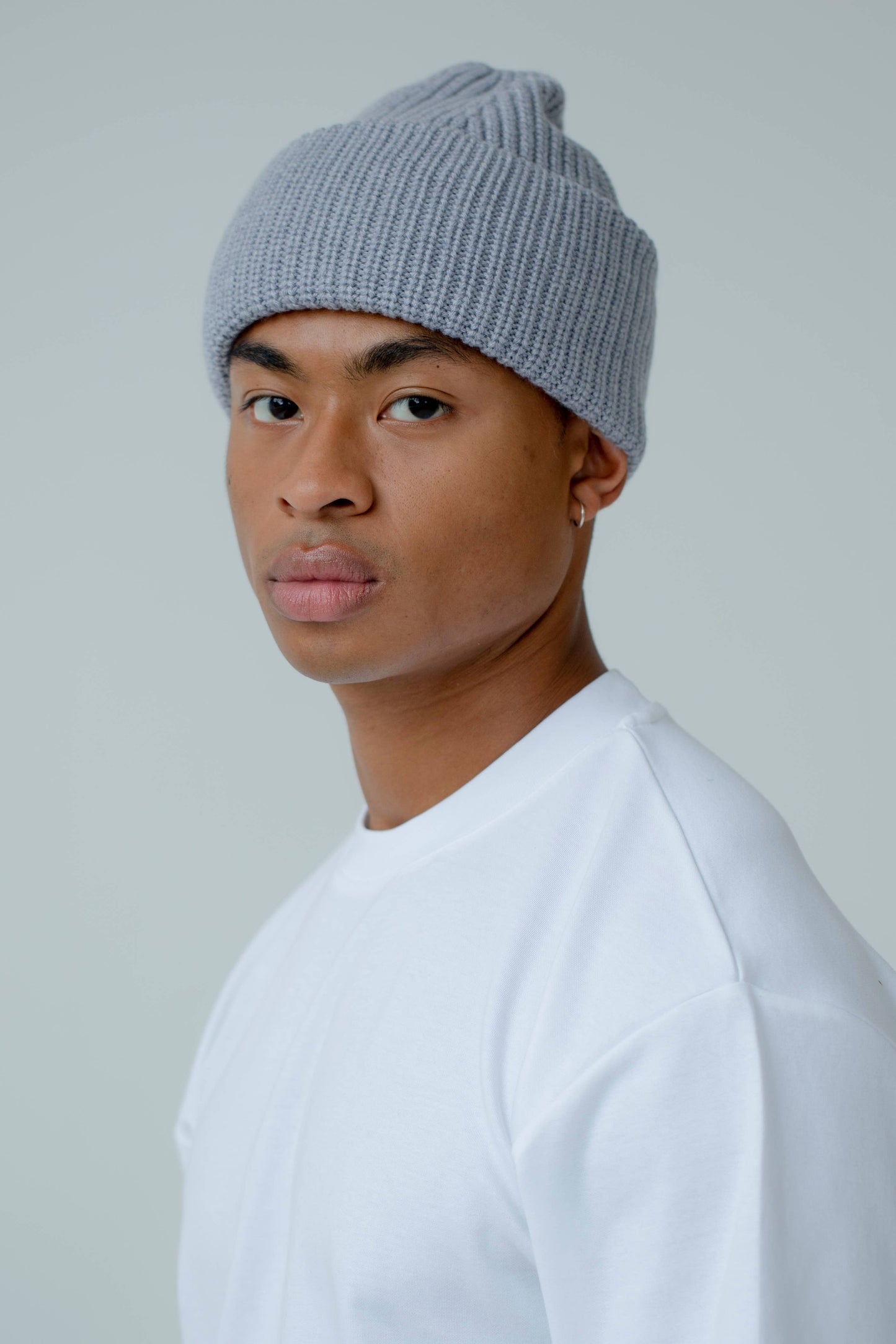 The Merino Wool Beanie - Grey