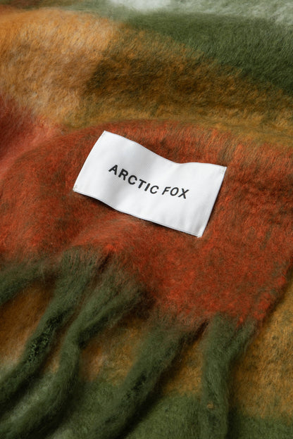 The Stockholm Scarf - 100% Recycled - Mossy Spring - AW24