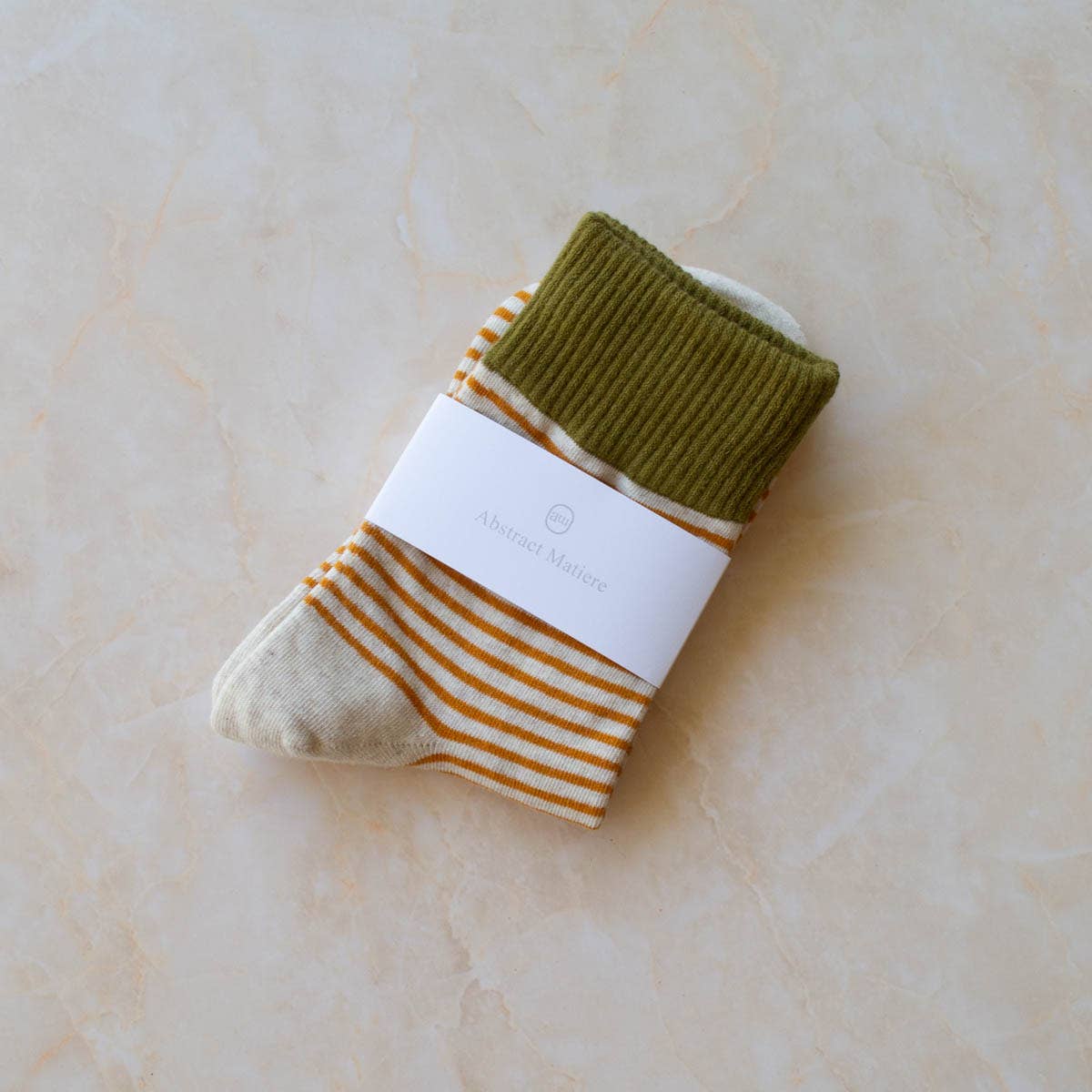 2 Tone Stripe Casual Socks - Set of Two