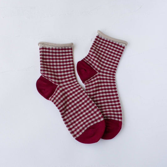 Picnic Mid Crew Socks - Set of Two