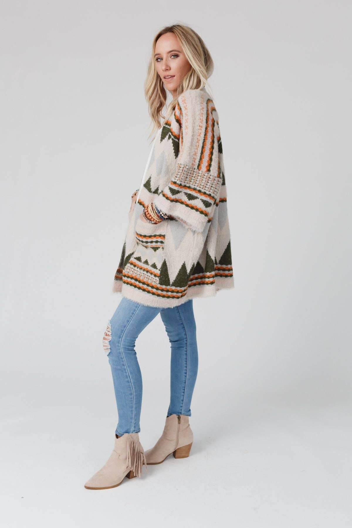 Keep It Up Oversized Cardigan