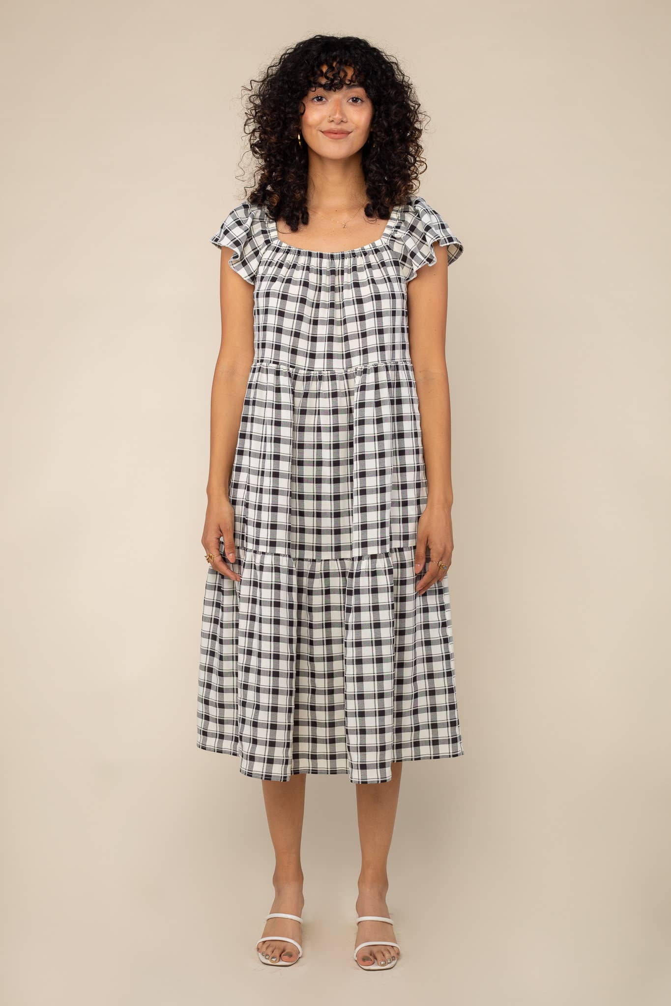 Hadley Plaid Dress