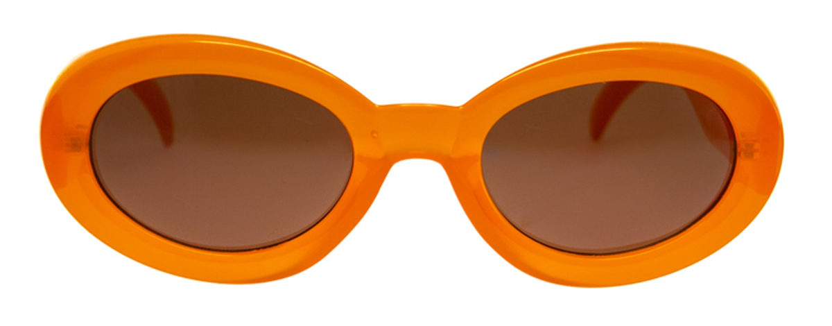 Kitty Oval Sunnies - Tangerine