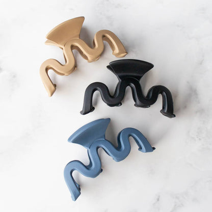 Matte Waves Hair Clip