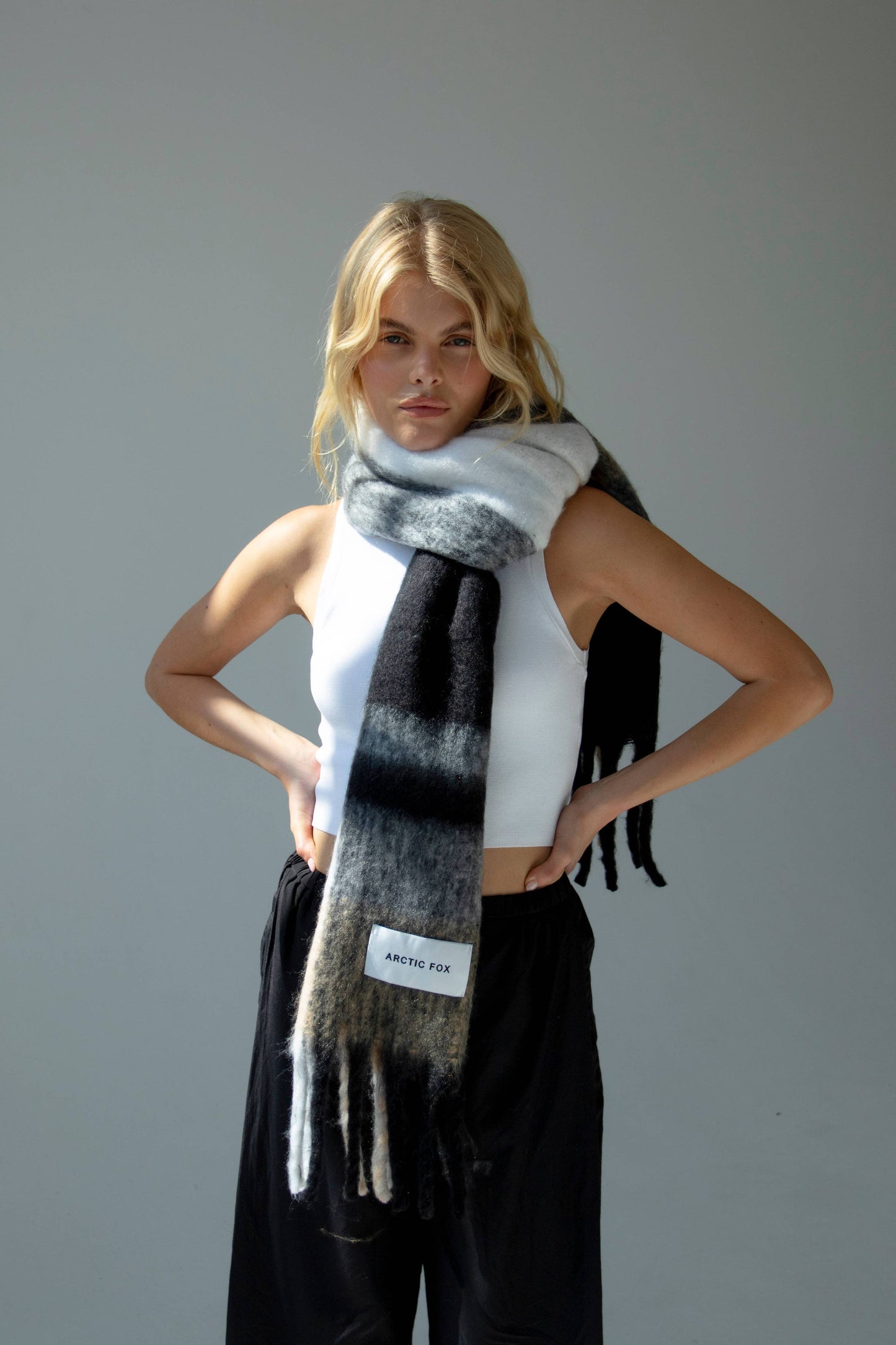 The Stockholm Scarf - 100% Recycled - The Arctic