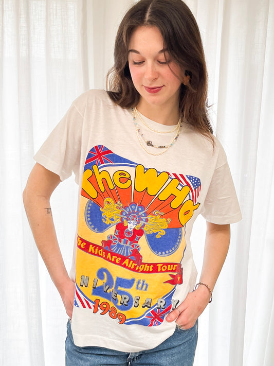 80s The Who Tour Tee