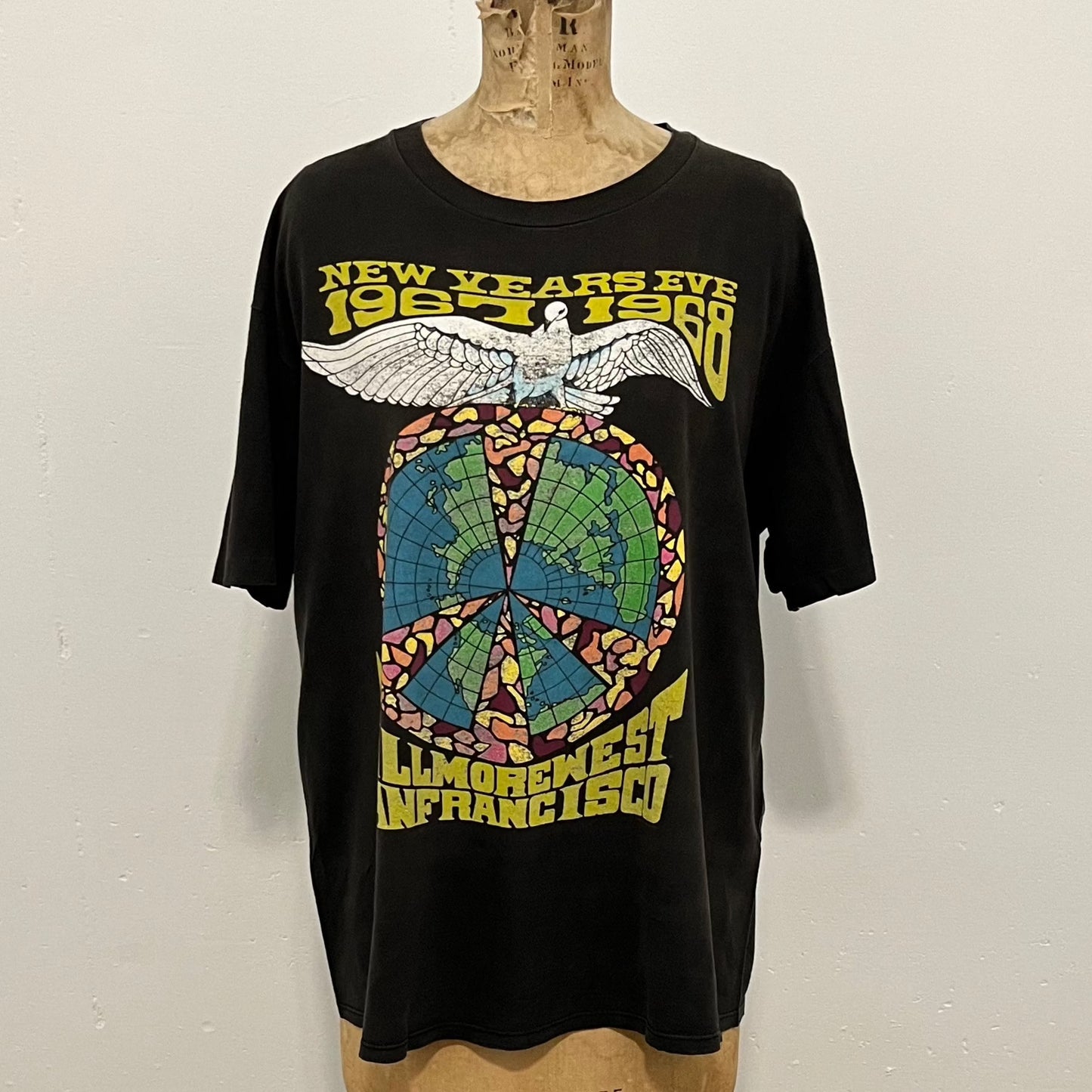Vintage 80s 1967-1968 New Years Eve Fillmore Tee