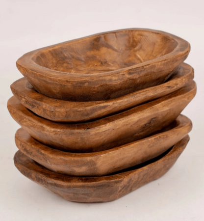 Wood Jewelry Dish