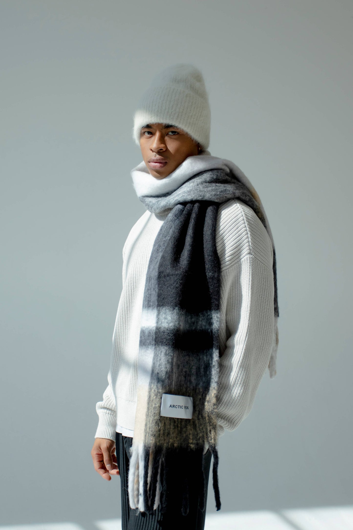 The Stockholm Scarf - 100% Recycled - The Arctic