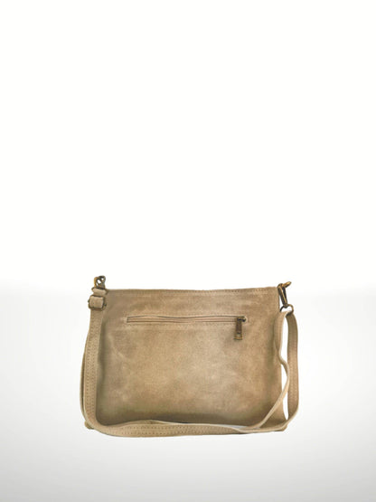 Celia Suede Shoulder Bag