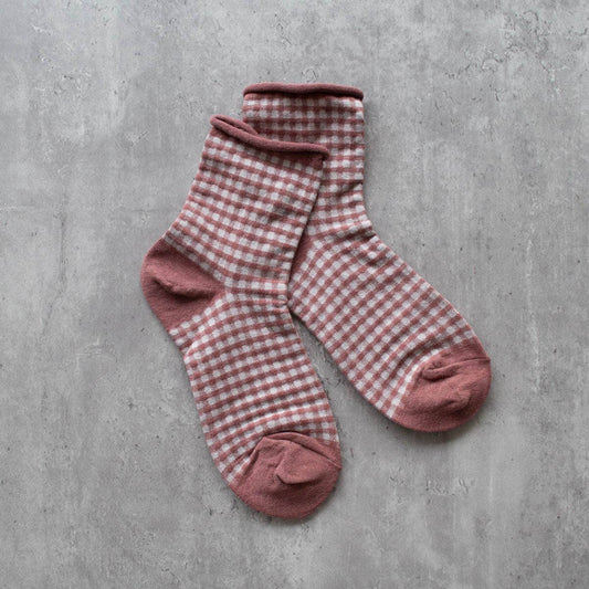 Picnic Mid Crew Socks: Set of Two