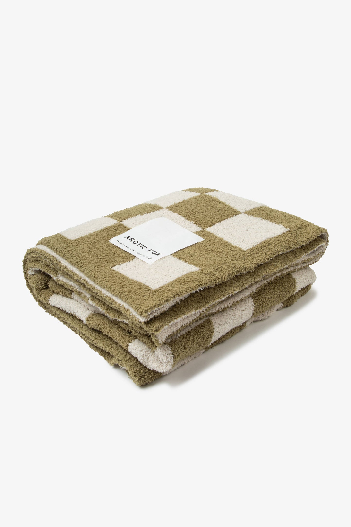 The Teddy Throw - 100% Recycled - Checkered - AW24