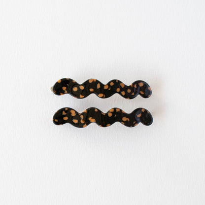 Eco Cloud Wave Slide Hair Pin Set