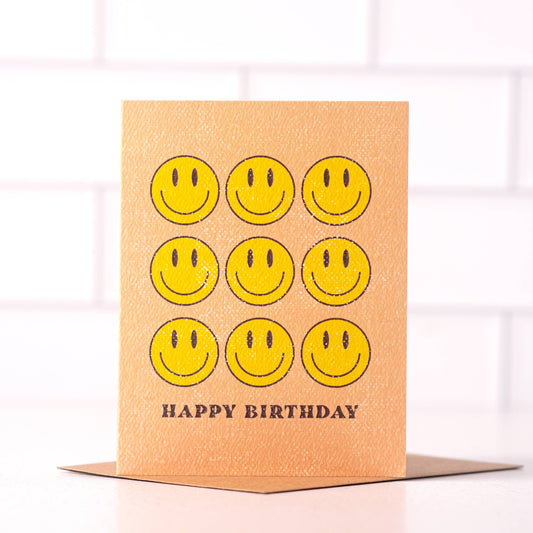 Smiley HBD Card