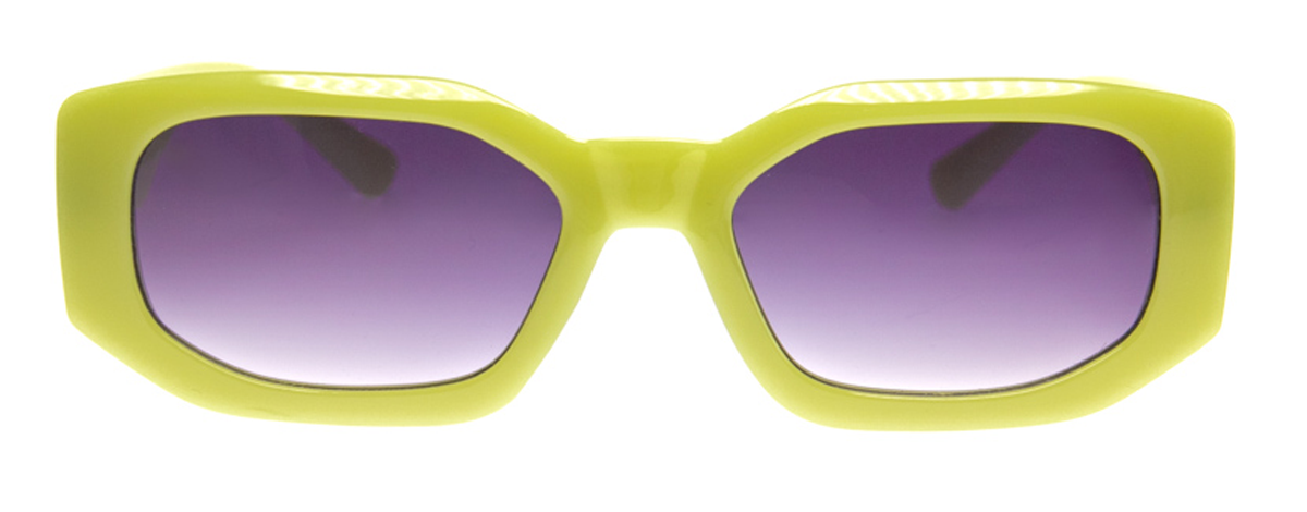 Hamilton Park Square Sunglasses - Lime