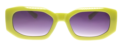 Hamilton Park Square Sunglasses - Lime