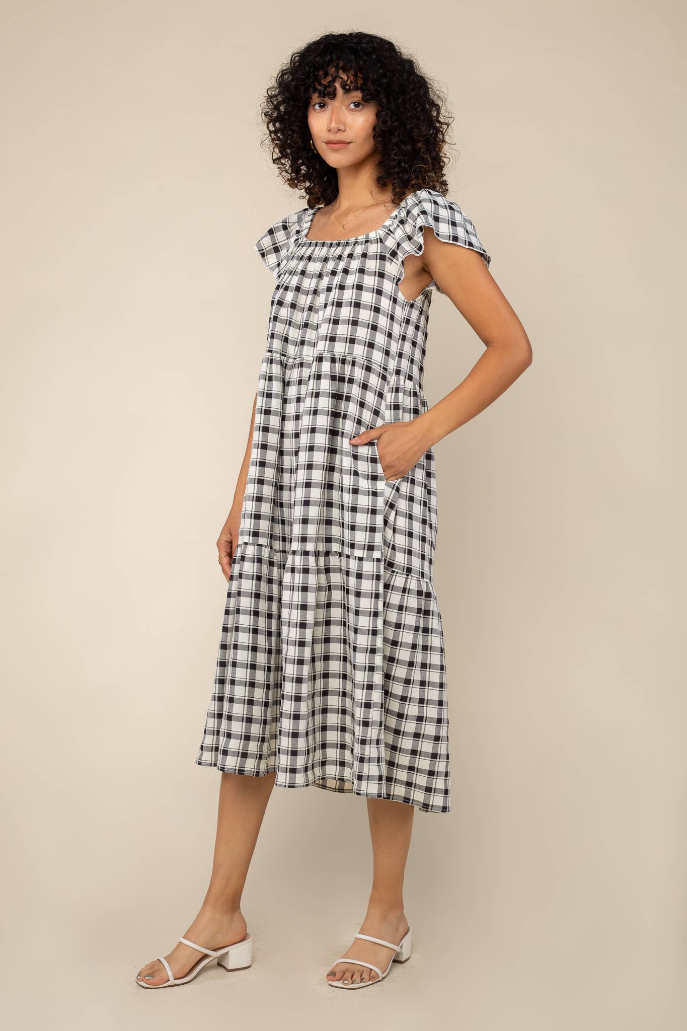 Hadley Plaid Dress