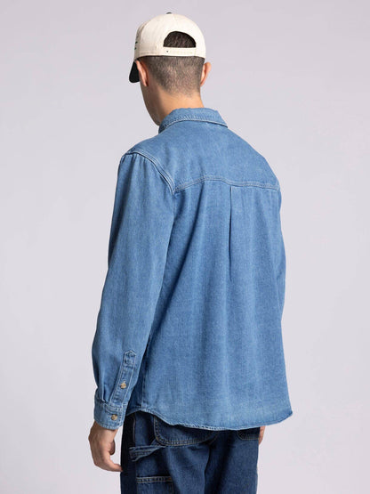 The Oakland Denim Button-Up