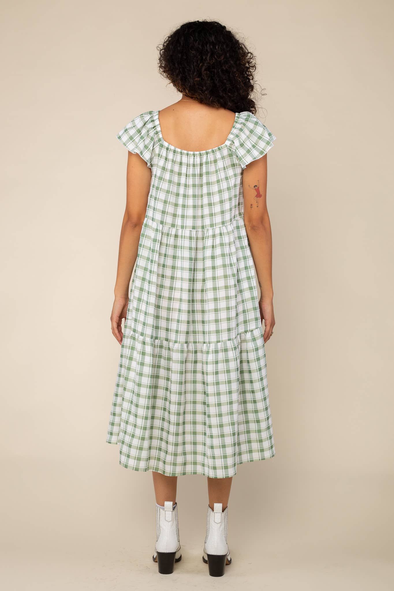 Hadley Plaid Dress