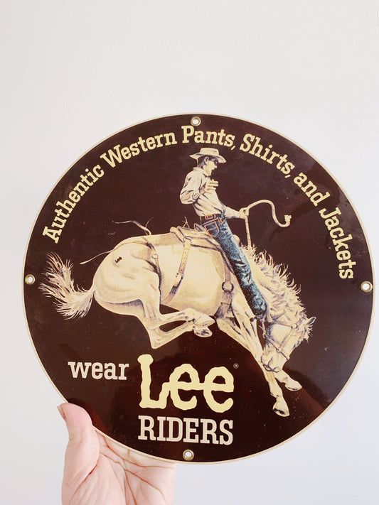 90s LEE Riders Sign