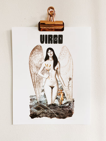 Virgo Zodiac Print