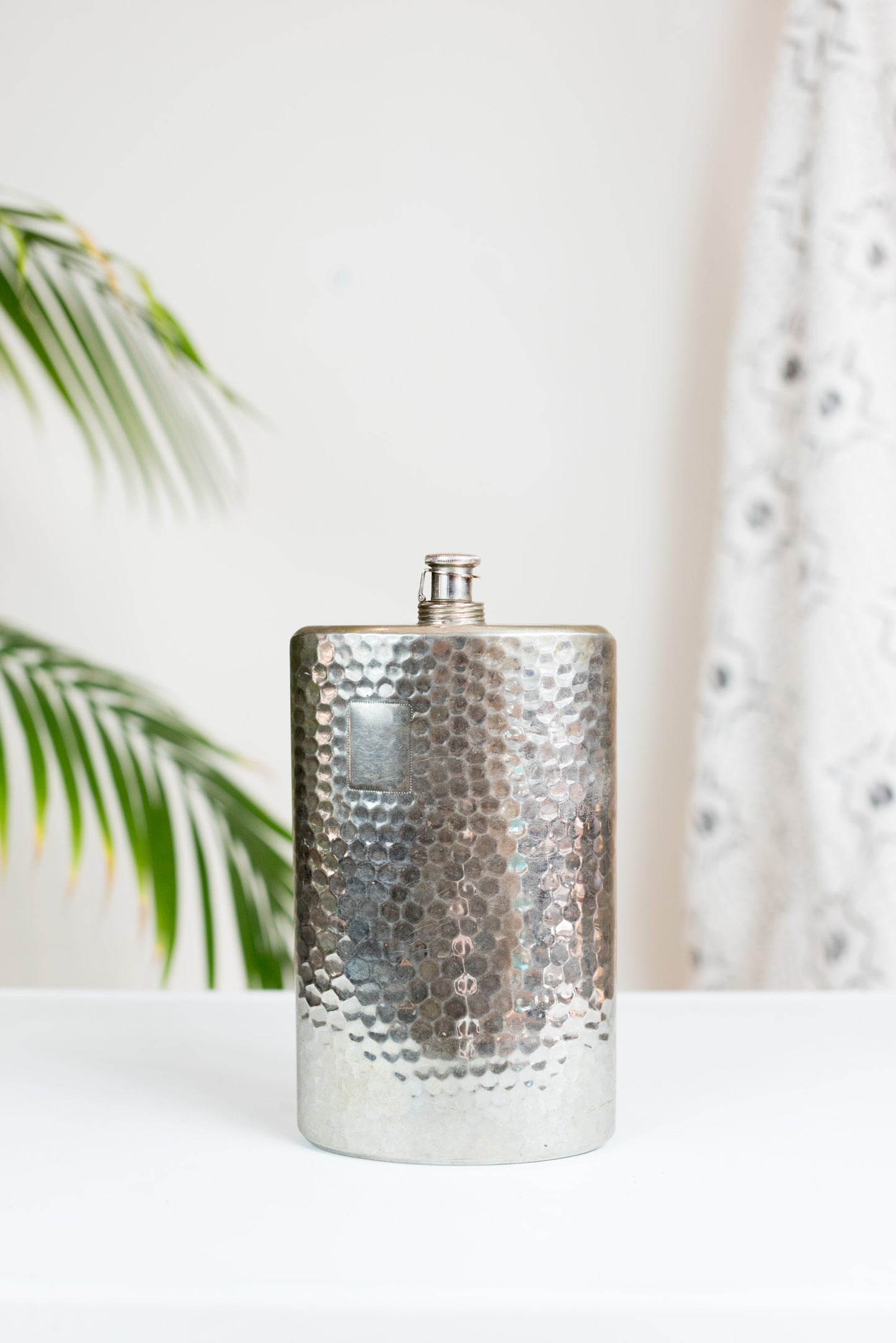 60s Dimpled Flask